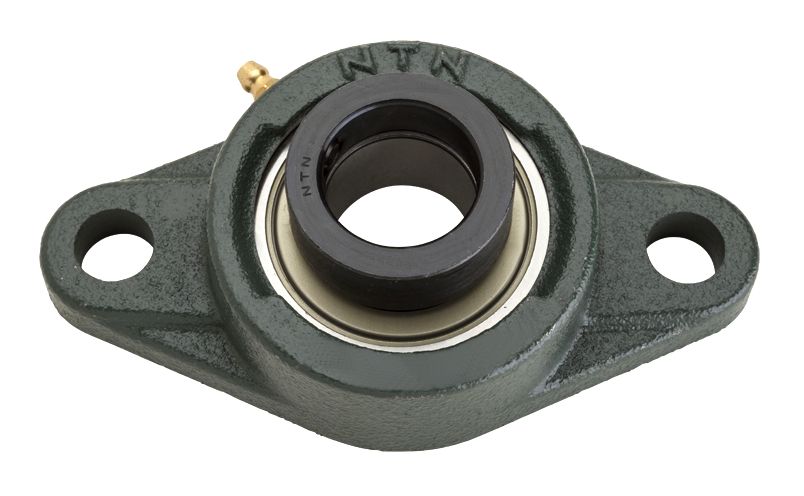 Two Bolt Rhombus Flanged Unit, Cast Housing, Eccentric Locking Collar, AELFL Type – AELFL210-115D1