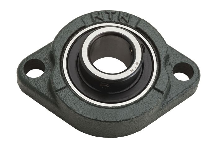 Two Bolt Rhombus Flanged Unit, Cast Housing, Set Screw, ASFB Type – ASFB205-013