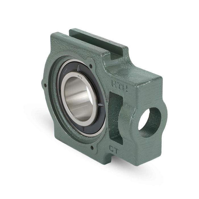 Take-Up Unit, Cast Housing, Set Screw, Cast Dust Cover, Open End, UCT Type - 5 – C-UCT206-104D1