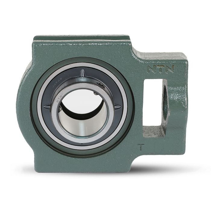 Take-Up Unit, Cast Housing, Set Screw, Pressed Steel Dust Cover, Closed End, UCT Type - 5 – SM-UCT207-106D1
