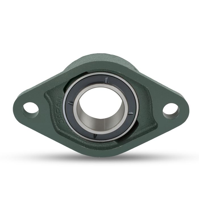 Two Bolt Rhombus Flanged Unit, Cast Housing, Adapter, UKFL Type - 3 – UKFLX05D1-WHEN-USED-WITH-H2305X