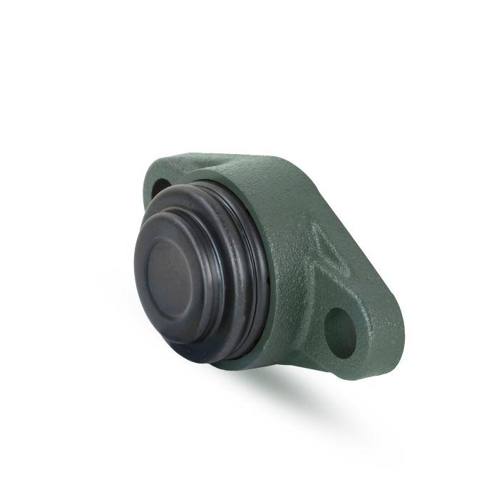 Two Bolt Rhombus Flanged Unit, Cast Housing, Set Screw, Pressed Steel Dust Cover, Closed End, UCFL Type - 2 – SM-UCFLX10D1
