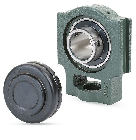 Take-Up Unit, Cast Housing, Set Screw, Pressed Steel Dust Cover, Closed End, UCT Type – SM-UCT207-106D1