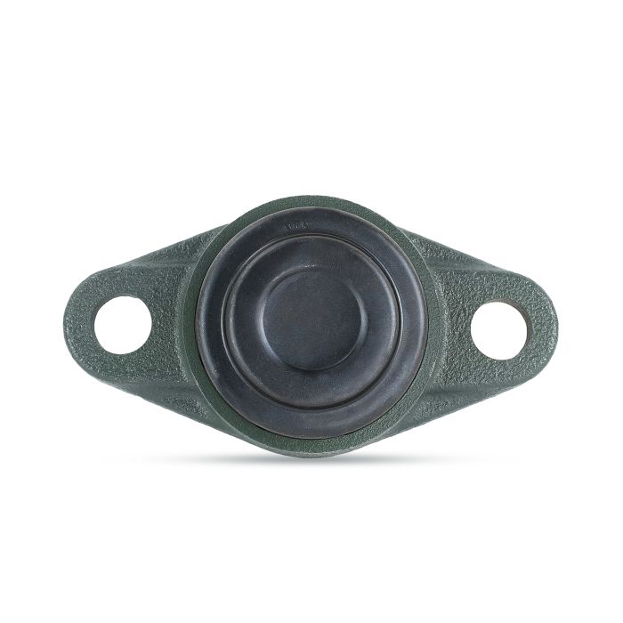 Two Bolt Rhombus Flanged Unit, Cast Housing, Set Screw, Pressed Steel Dust Cover, Closed End, UCFL Type – SM-UCFLX10D1