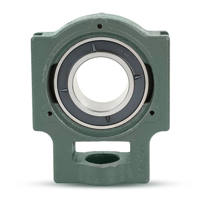 Take-Up Unit, Cast Housing, Set Screw, Cast Dust Cover, Open End, UCT Type - 4 – C-UCT206-104D1